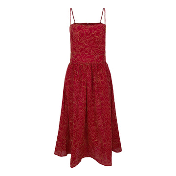 Vestido Rosas